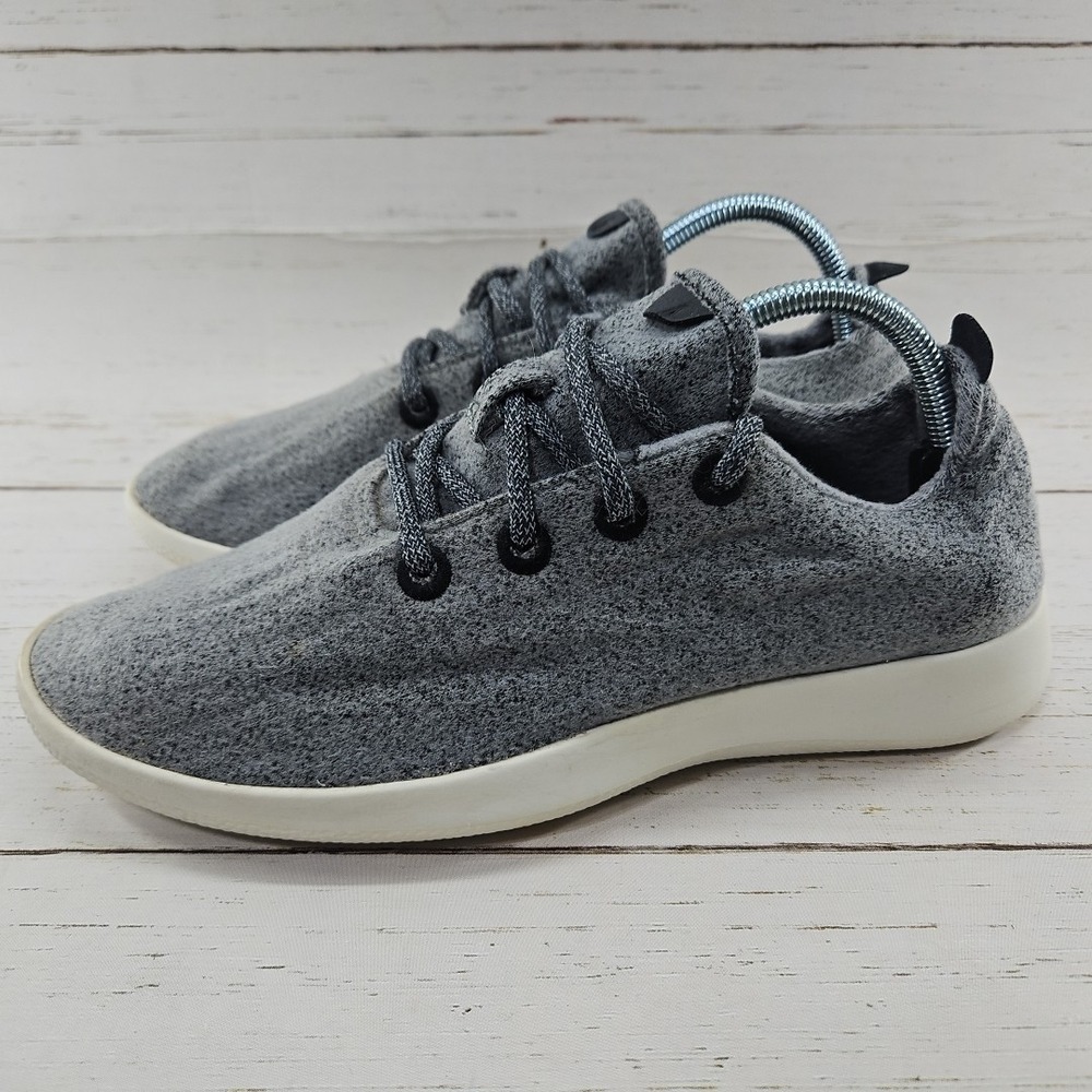Allbirds Gray Merino Wool Runner Woven Shoes Womens 11 Comfort Running Sneakers